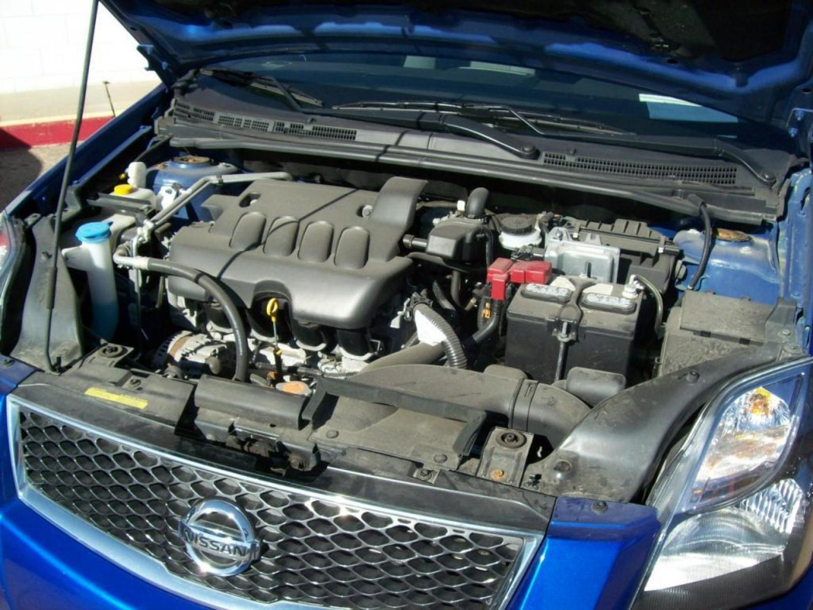 2011 Blue /Gray Nissan Sentra 2.0; 2.0 S; 2.0 SL; 2.0 SR (3N1AB6AP0BL) with an L4, 2.0L engine, Automatic transmission, located at 220 West South St., Hastings, NE, 68901, (402) 461-3161, 40.582653, -98.383919 - This is a Special Edition! Leather, AM-FM-CD, Navigation System, Satellite Radio - XM, Front Wheel Drive, Cruise Control, Power Windows and Locks, Rear Defrost, Power Driver's Seat, Split Back Seat, Alloy Wheels. - Photo #10