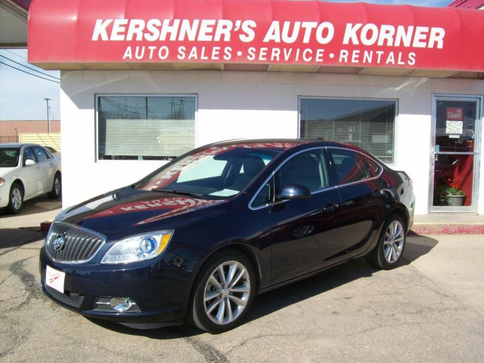 2016 Blue Buick Versa (1G4PR5SK1G4) with an 4 Cyl engine, Automatic transmission, located at 220 West South St., Hastings, NE, 68901, (402) 461-3161, 40.582653, -98.383919 - Back-Up Camera, Heated Seats, Auto Start, 32,XXX Miles - Photo #0