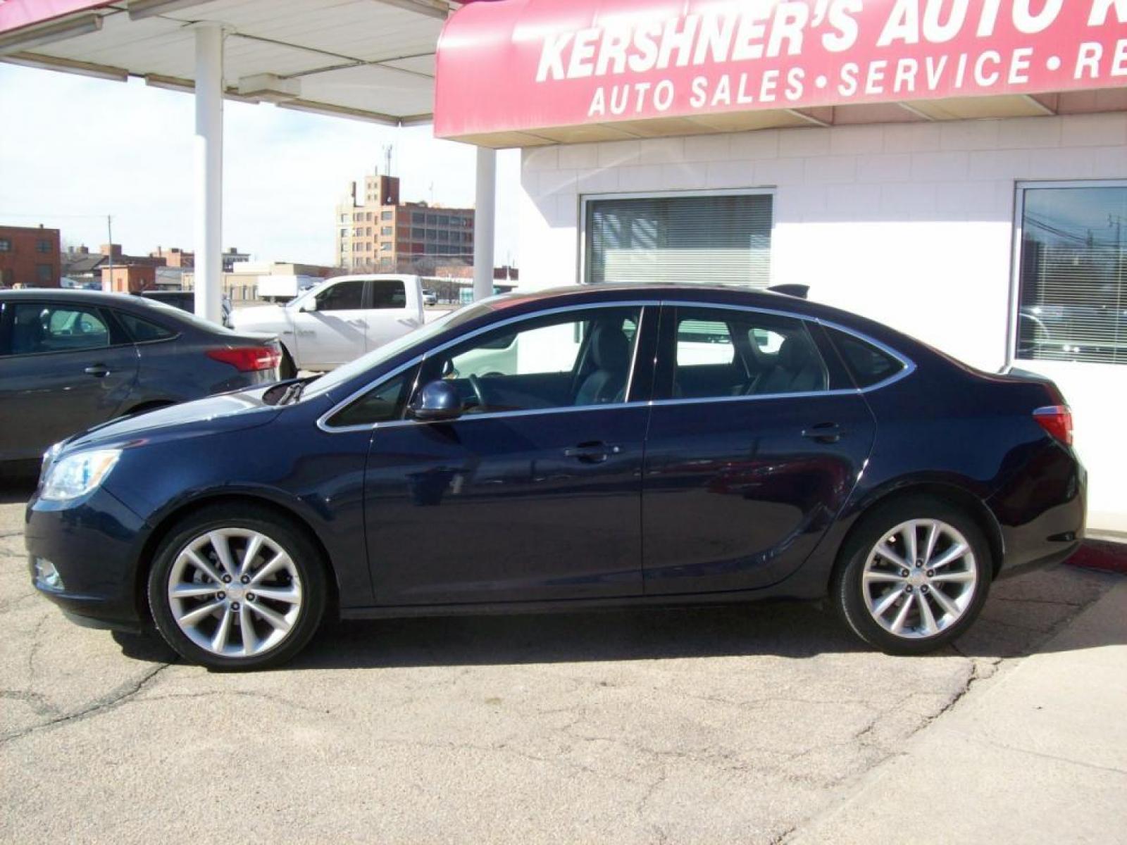 2016 Blue Buick Versa (1G4PR5SK1G4) with an 4 Cyl engine, Automatic transmission, located at 220 West South St., Hastings, NE, 68901, (402) 461-3161, 40.582653, -98.383919 - Back-Up Camera, Heated Seats, Auto Start, 32,XXX Miles - Photo #1